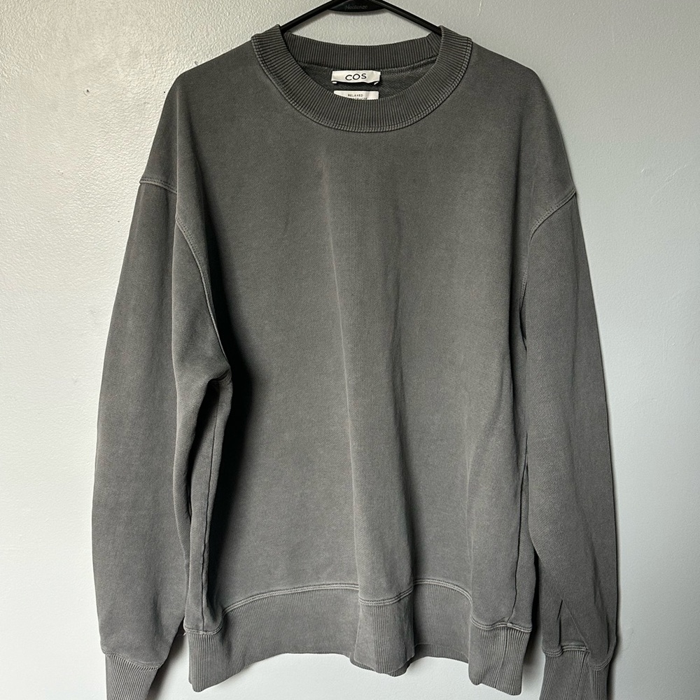 COS Oversized Heavy Weight Crew Neck